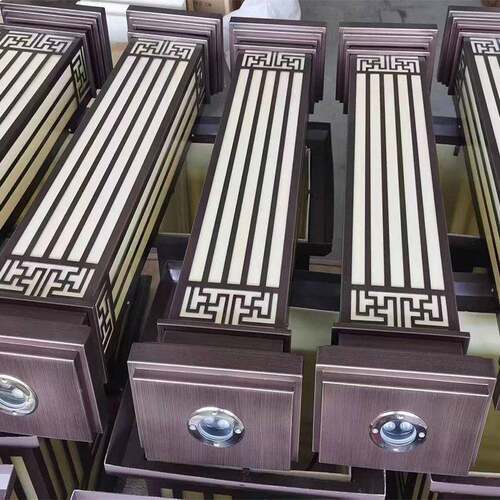 黑le灯d户外太阳能壁灯亚克方力透光过道门廊SYTD-BD0长形防色水