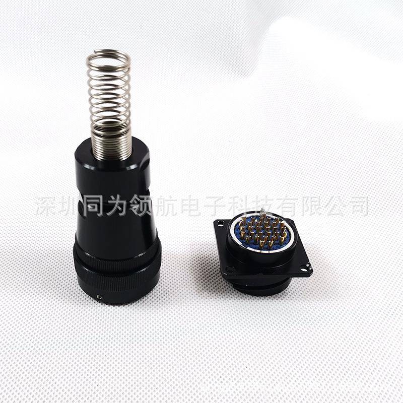 航空插头头航空插头FQC接30-29芯3芯42芯5芯连接器公母卡扣连接器