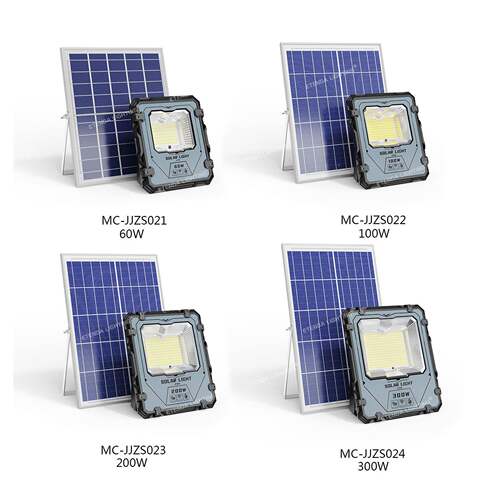 太阳能亮户高投光灯60w100w2外0wetd-8300w防水室外庭院0灯大功率