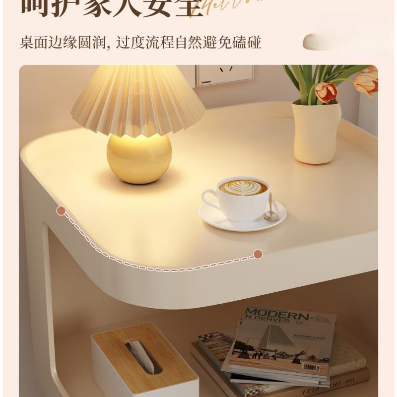 铁艺床头柜家用卧C型-852室简约现奶代小架品型替代油风边几创意