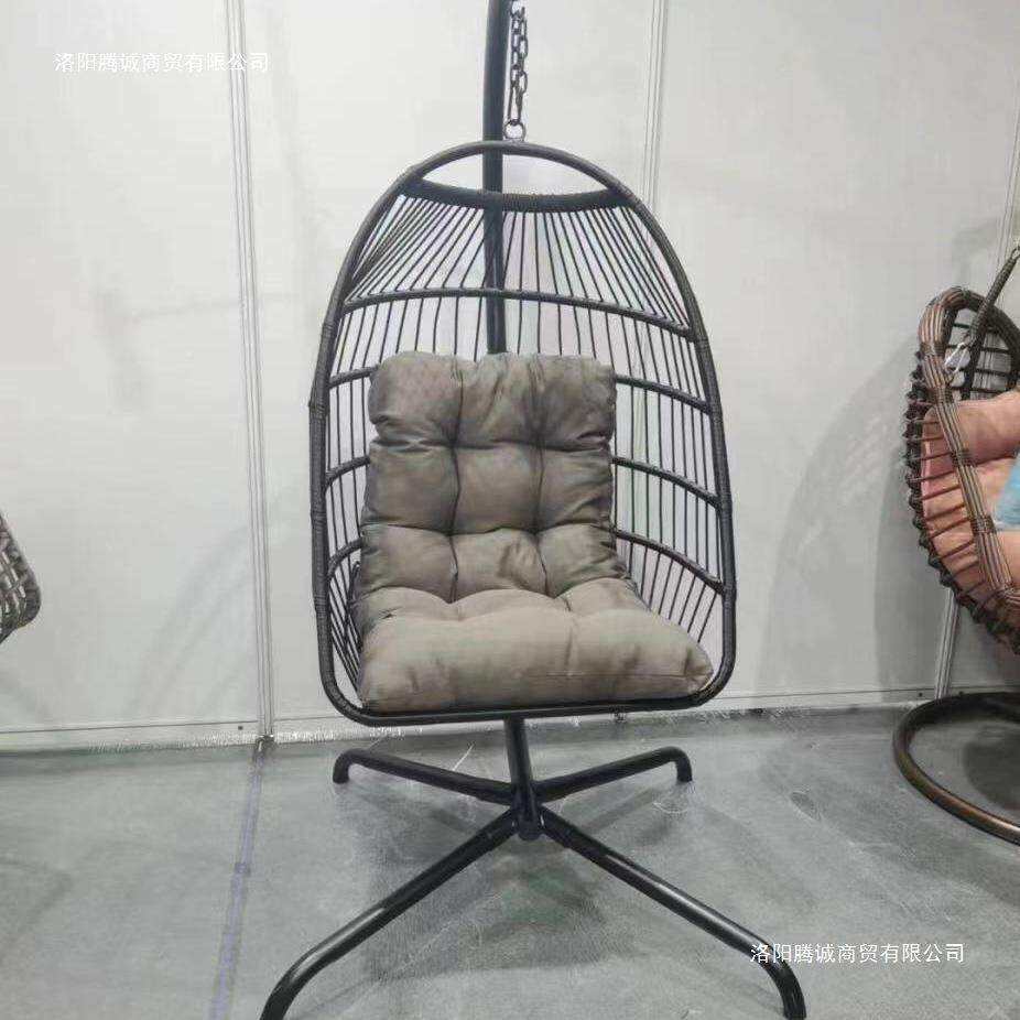 可折00叠棉绳户外吊篮秋千省空间吊兰篮吊摇室阳台椅吊床拆装支内