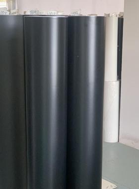 特厚贴导气CAP壁音槽黑色滑面哑光装饰贴膜自粘墙纸纸展柜纸波软