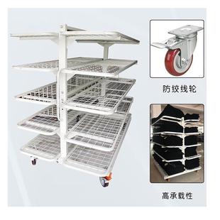 双面松布架厂松301布放架裁片车车服装布料货架推布车面料物料周