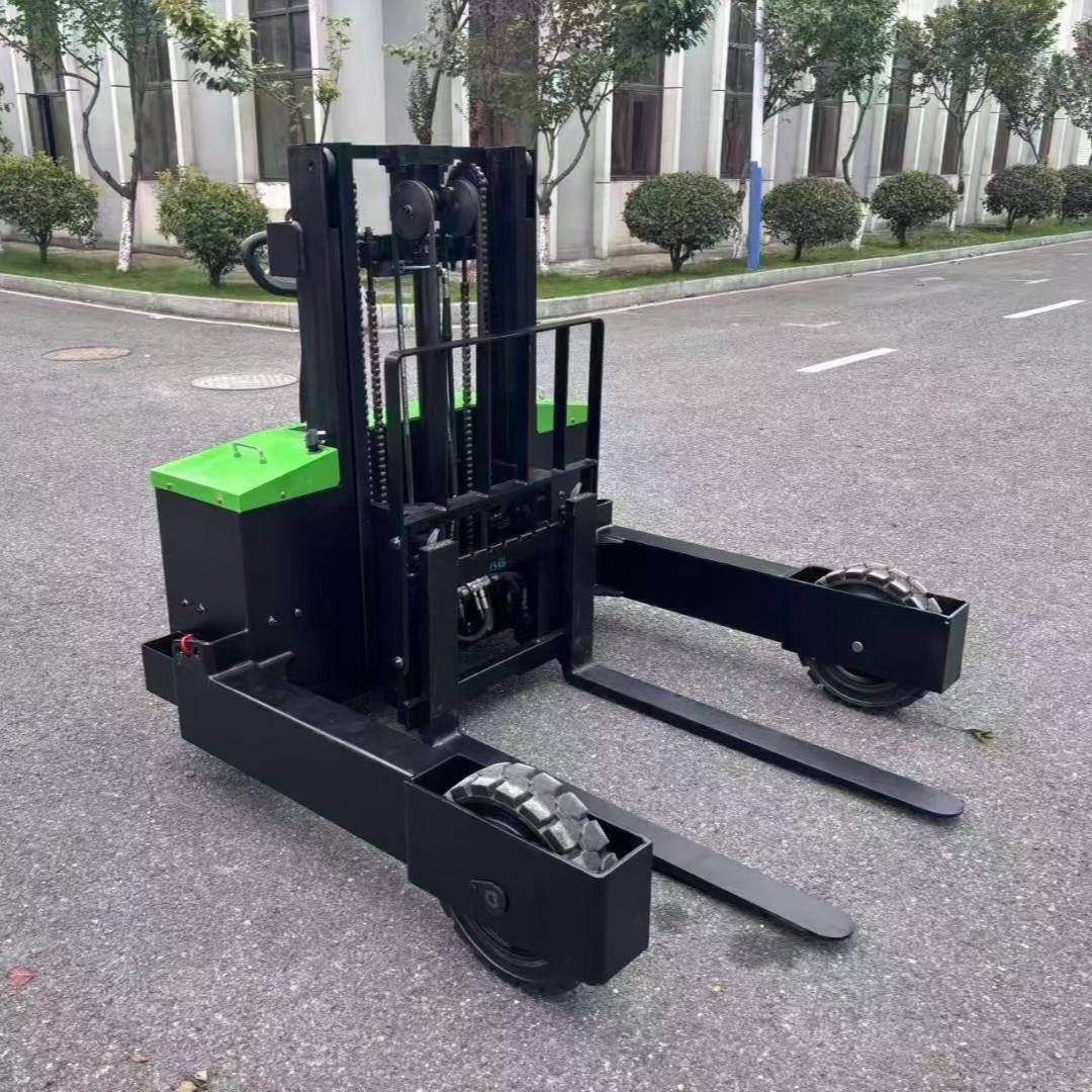 普夫尔堆全自动户外搬运垛车越野站驾无腿堆高电480动叉托盘升车
