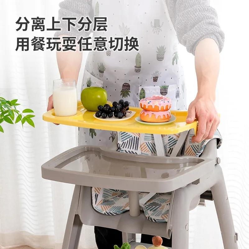包邮宝宝吃婴饭功能餐椅可调带轮多909BB节椅儿座椅酒店餐凳塑