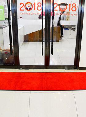 地毯门红色尼龙y-900印地毯酒店商场大厅橡胶垫告花l广ogodoormat