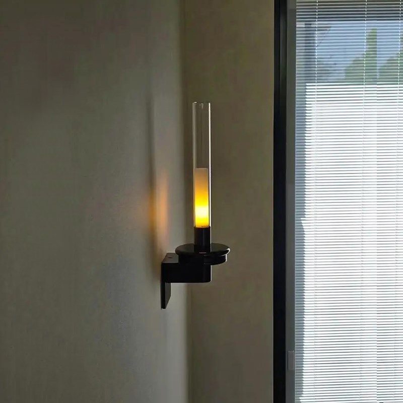 西班牙设计师中古法式复古烛台壁灯走廊书房床头灯可拆卸充电台灯