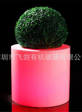 款L你ED充亚电酒吧台灯新克CTH力创意金属底迷圆形装饰发光蜡烛灯