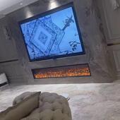 货美式 DZ9 现壁炉焰仿真火假火焰围感电子壁炉YS 壁炉芯装 饰嵌入式