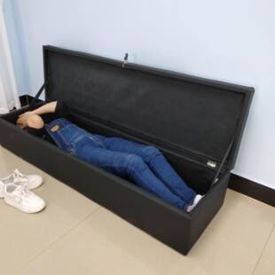 长收条娃沙发凳装实体箱娃娃女友收纳储物凳778娃藏箱子带锁沙发