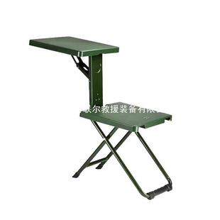 多用民政救灾叠折椅便携式户外营露途学习椅BBW塑料钢板写字椅