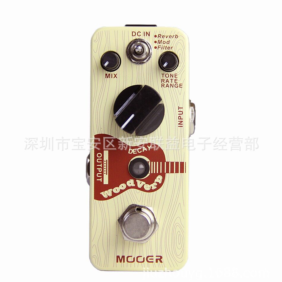 MOOER魔耳木吉他混响效果器