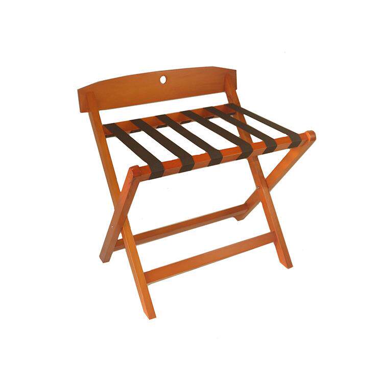 加234民宿折叠实木行李架酒馆店宾客房收架纳架置物卧室大放衣架