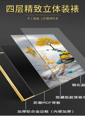 入户正画对门玄客装饰画轻高档挂202关5新款厅RAB现代简约客厅挂