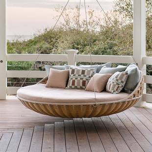 户椅外吊床秋千花园阳台双人摇阳吊兰藤椅发吊WYO篮台摇篮鸟窝沙