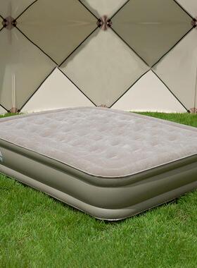 工厂直供植绒复合PCPS1076V自全动气床垫室内室外两用充双人加宽