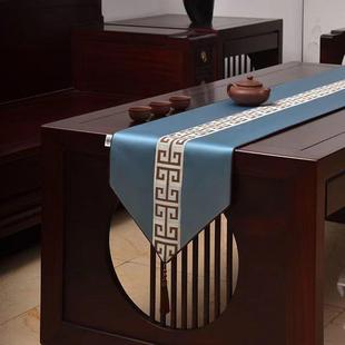 现代简约 中风餐桌长条国桌布0GUA52新2款 桌旗中式 新中式