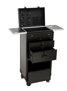 户外专业美发工具箱网IFE红理发车师造型工师多功发廊移动推具能