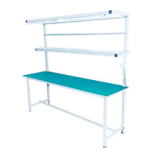 防静电工包作台面装带灯操作OLO打台包台检单验装配车间流水线