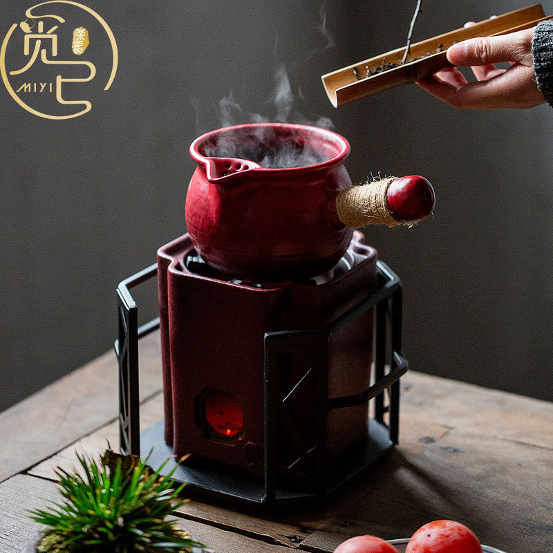 家用户外日式炭火围炉煮茶套装