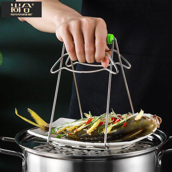 尚合304不锈钢取碗夹防烫夹碗碟夹碗器厨房热菜蒸锅蒸鱼鱼盘,厨房/烹饪用具,厨用取碗/盘夹,淘宝优惠券,粉丝福利购,淘宝优惠卷