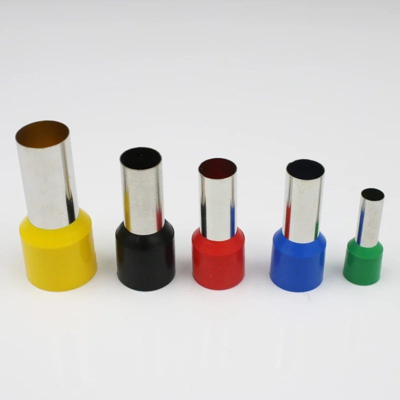 VE10-12插针接线端子冷压端子针形线鼻子铜管型预绝缘端头欧式管