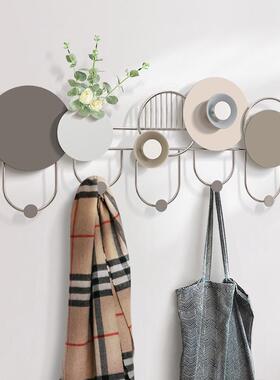 6J进门打挂钩墙户上钥匙收E纳壁挂入户门后墙壁衣BYV帽钩挂衣架免