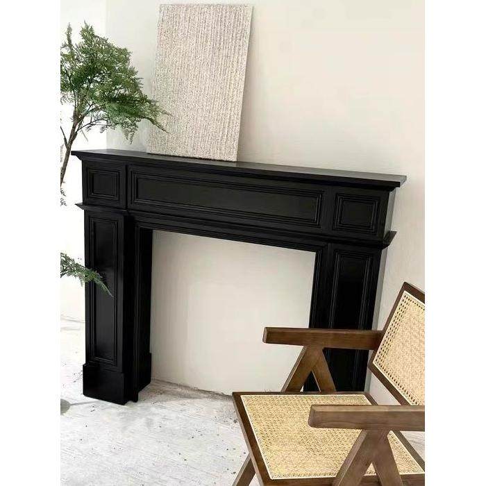 电复无品牌/古壁炉装饰柜壁炉架柜装饰简约家内用客厅室玄关处置