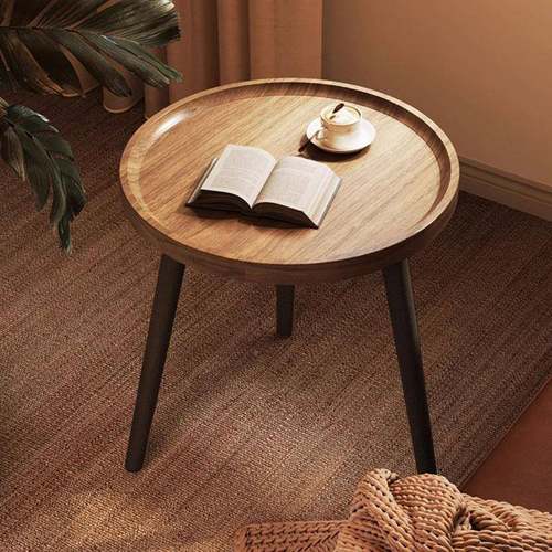 发圆桌客厅家用小小茶YDB几简约现代沙稳卧固床头柜室边几茶桌小
