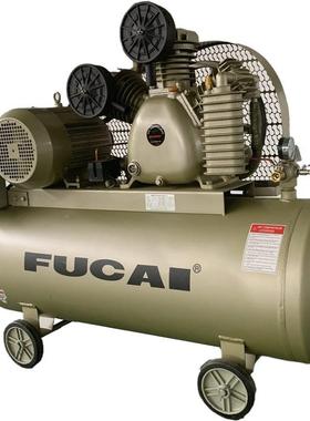 家复财移动式中厂活塞式压空压机11KW/15HPF100012工12公斤压力业