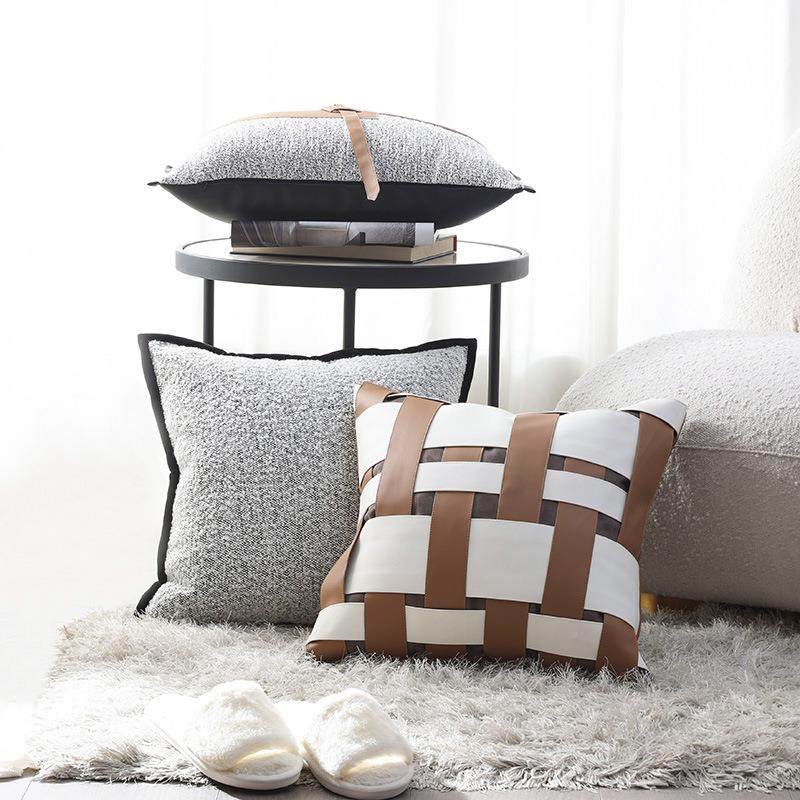 现代简暗橙系客厅沙抱枕酒抱枕组7约店民宿样板间售楼靠卧室床垫,居家布艺,抱枕被,淘宝优惠券,粉丝福利购,淘宝优惠卷