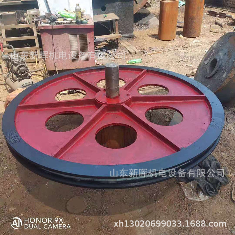 矿用钢丝绳滑轮φ1500提升天轮