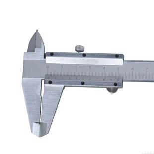 S071001业机械游标OUC卡尺工1级50mm高精度锈钢卡尺镀不铬处理