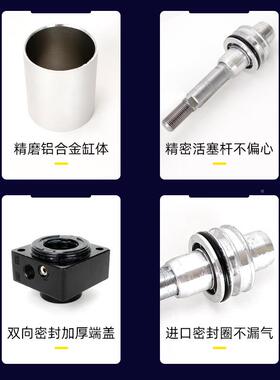 标准671气缸小型调气动大推力汽缸全可重型SC405063*2550大10075