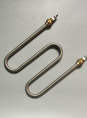 U型不锈钢饭电热管2管20V380V蒸柜蒸箱加热管QCT烧水干烧发热定制