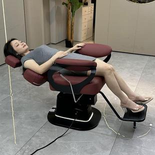 沙龙节发店专用电动理理椅美Y51 2发椅旋转放倒脚踏升降发调带扶