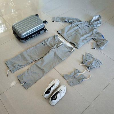 带VSG电作业屏电蔽袜力施工导电缘高袜压作业导电袜绝屏蔽服袜子