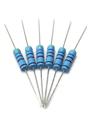 色环电阻2RW精度1%1R/2R/3R/4属R3/5R6/56R2/7R/10/20R金YMV膜电