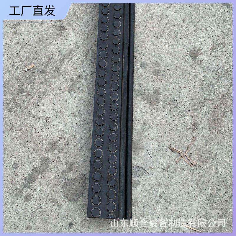 铁路轮缘槽橡胶嵌条厂家直供钢轨两侧橡胶条安装简单道床橡胶嵌条