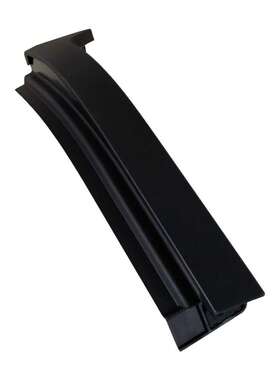 适用2010-2022Ram1500保险杠盖饰条乘客侧前部纹理黑色55372918AD