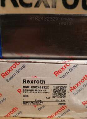 Rexroth力士乐直线滑块R167151320   R182431310新型号R18243232X