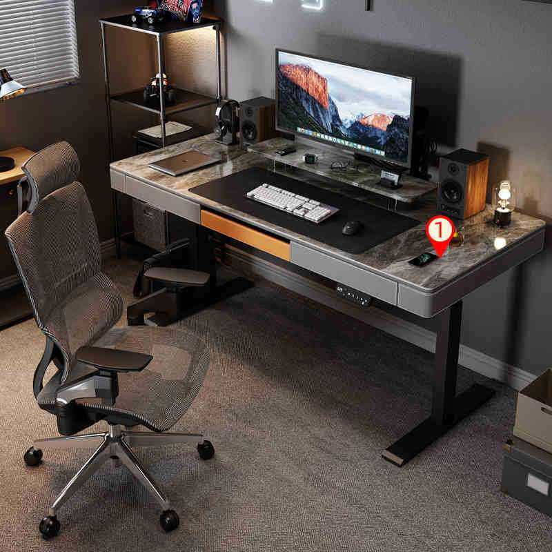 双电机岩板何同学升降桌书桌工作台电脑桌办公桌桌面智能升降桌,电子元器件市场,其它元器件,淘宝优惠券,粉丝福利购,淘宝优惠卷