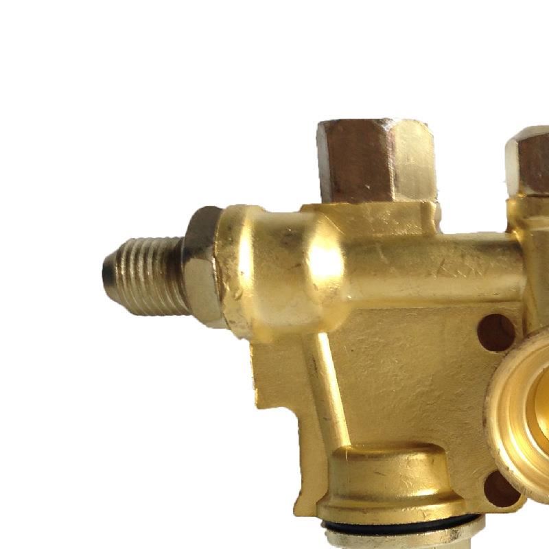 高压清洗机配件QL380型洗车机洗车泵配件铜块铜泵铜泵头优质产品