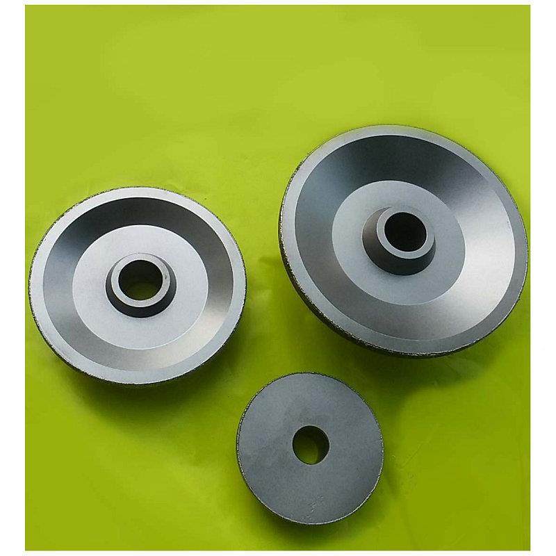 钻石海绵软包磨轮石材型轮VIM圆角磨砂打成轮金刚轮修R整弧