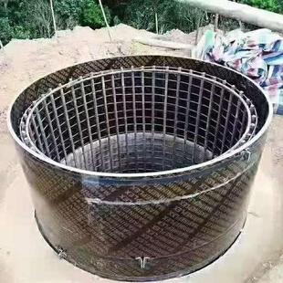 圆子形胶板现浇工圆柱TYG模具请询山地东厂家配套紧固件覆膜合面