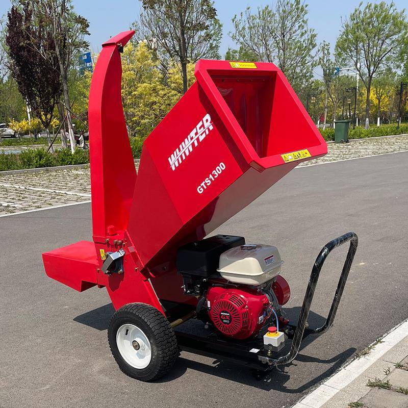 厂家多功能机木秸秆碎树枝粉碎机柴油木材果园枝条碎TY-120汽枝机