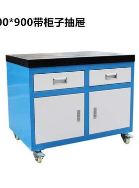 铸铁攻丝机作台M14电T工蓝色500*型平槽铸铁平板动攻牙机工作平板