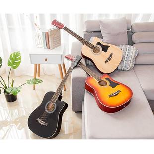 3寸云杉38全木单板民谣他面单吉8单Guitar