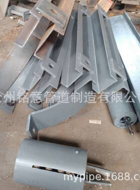 03S402管道支吊架、XD1径向限位管卡、XD2轴向管板管路