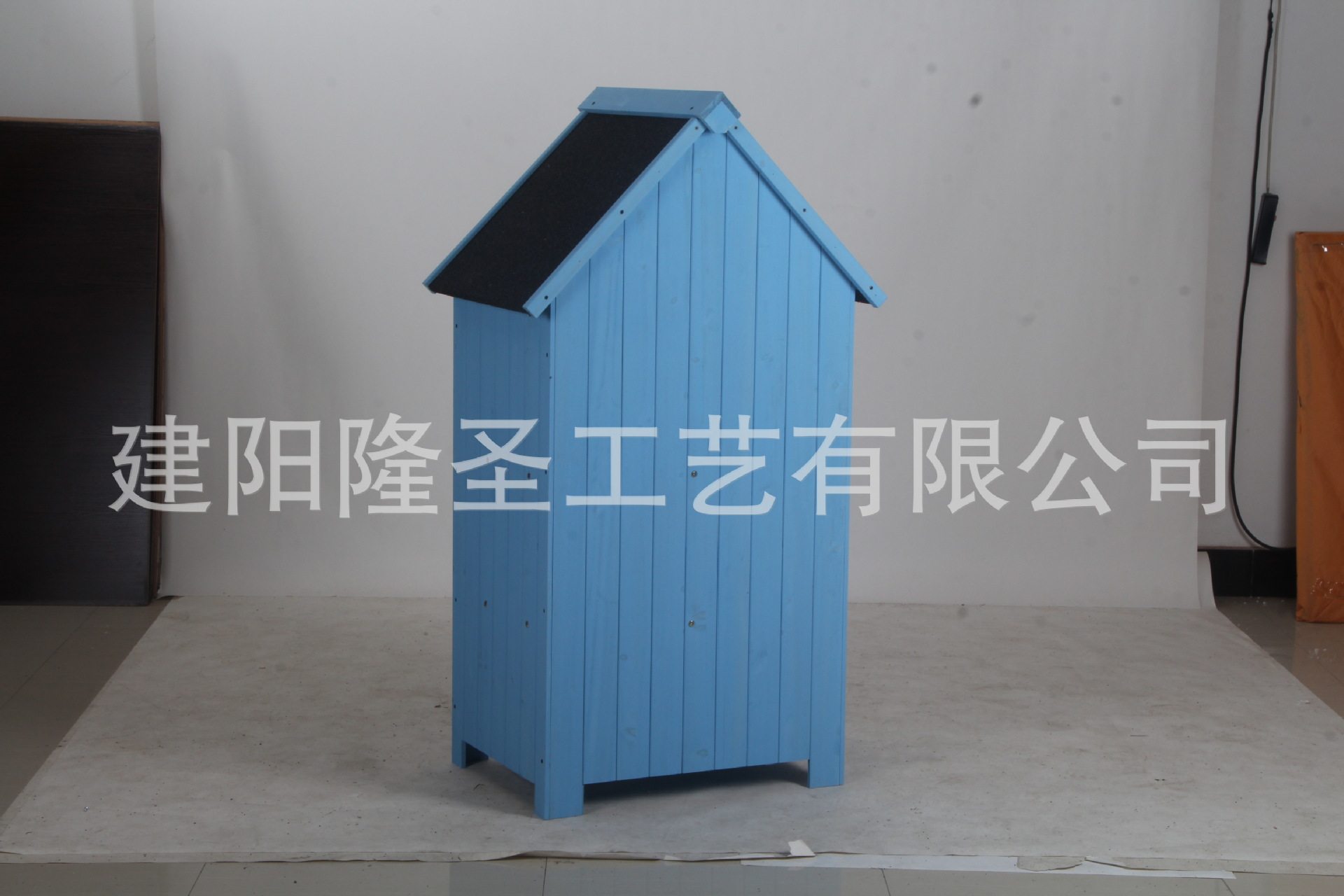 户外实木防水收纳柜花园庭院